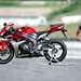 Honda CBR600RR motorcycle review - Side view
