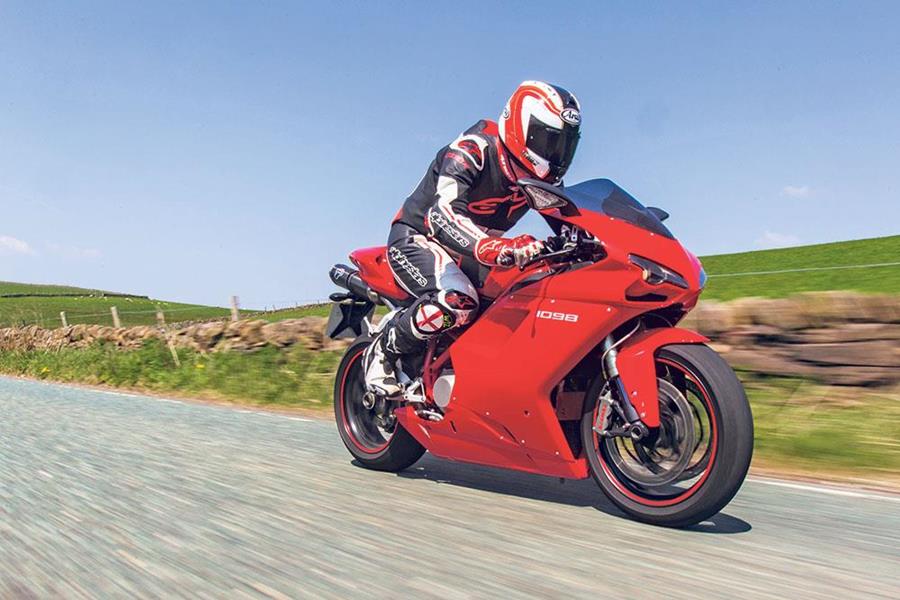 Ducati 1098 ridden by Jon Urry for MCN