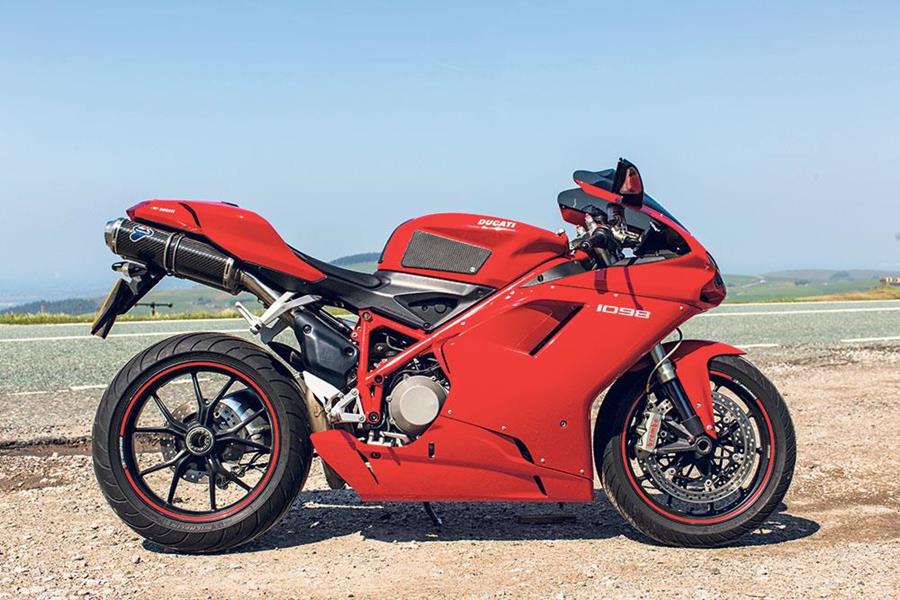 Ducati 1098 side profile static image