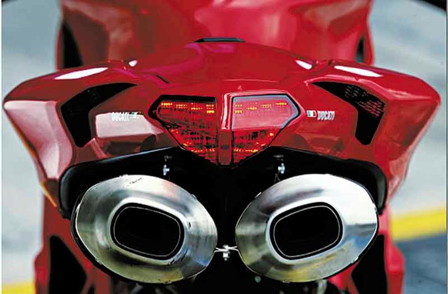 Ducati 1098 exhaust