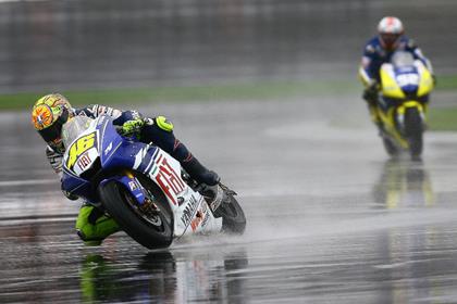 Rossi fears that rain on race day will mean the Indianapolis GP has to be cancelled