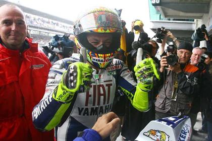 Valentino Rossi took his 69th win in MotoGP at Indianapolis