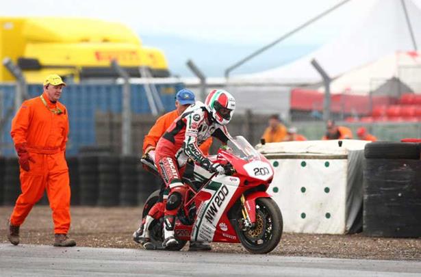 Michael Rutter Crash Croft British Superbikes: Michael Rutter struggles with illness