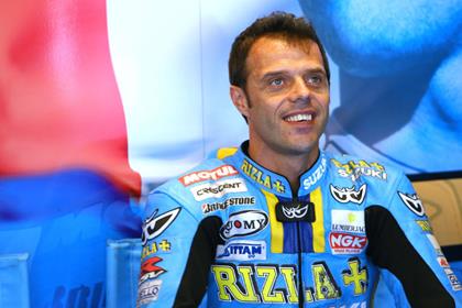 Capirossi will switch from two to four wheels later this year for the Suzuki Tempest Rally