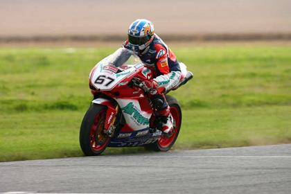 Shane Byrne will not be riding at the edge at Silverstone