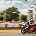 Rider aboard Ducati 916 at Goodwood Festival of Speed