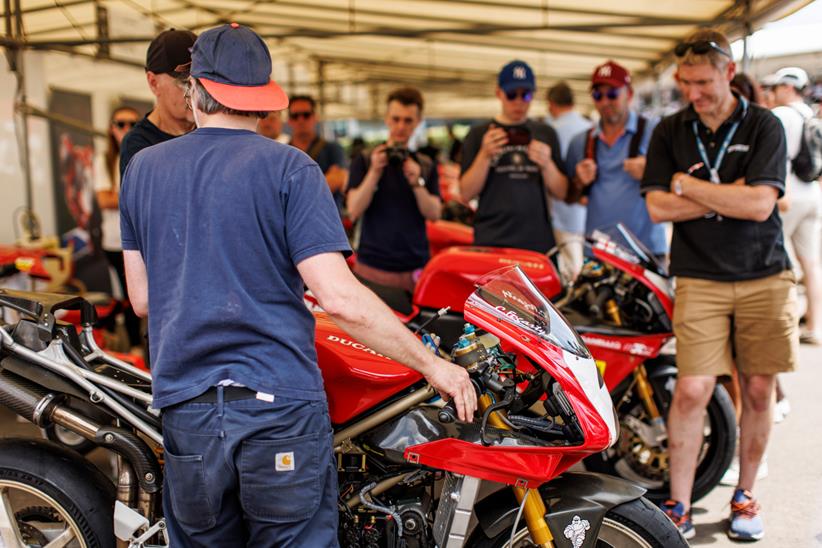 Ducati 916 at Goodwood Festival of Speed