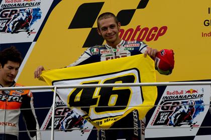 Valentino Rossi secured his eighth title at Motegi