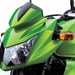 Kawasaki Z750 motorcycle review - Front view