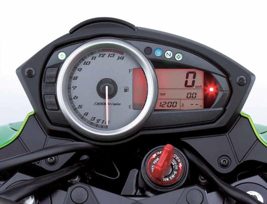 Kawasaki Z750 clocks