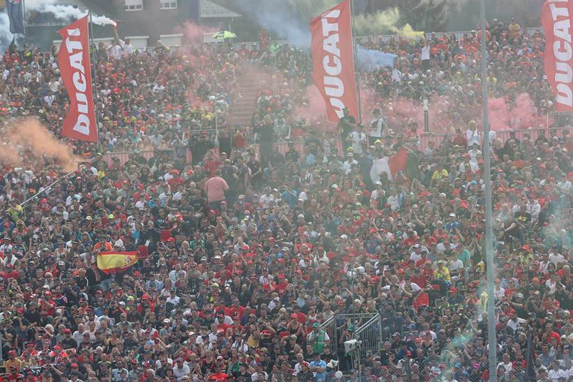 Over 250,000 fans visited the Sachsenring during the 2025 German MotoGP.