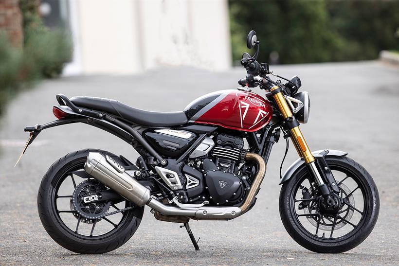 Triumph Speed 400 side