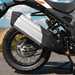 2025-on Morbidelli T1002VX detailed shot of the rear wheel and exhaust