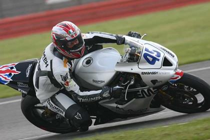 Glen Richards has topped the time sheets at Brands Hatch