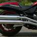 Victory Hammer S motorcycle review - Exhaust