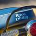 Royal Enfield Bear 650 seat logo detail