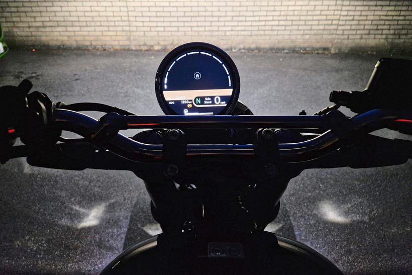 Royal Enfield Bear 650 headlight performance