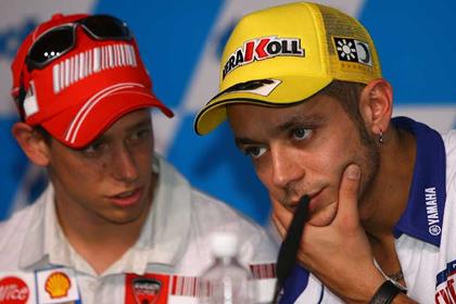 Valentino Rossi is concerned storms may disrupt the Malaysian GP