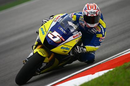 Edwards claimed his best qualifying result since the German MotoGP race at the Sachsenring in July