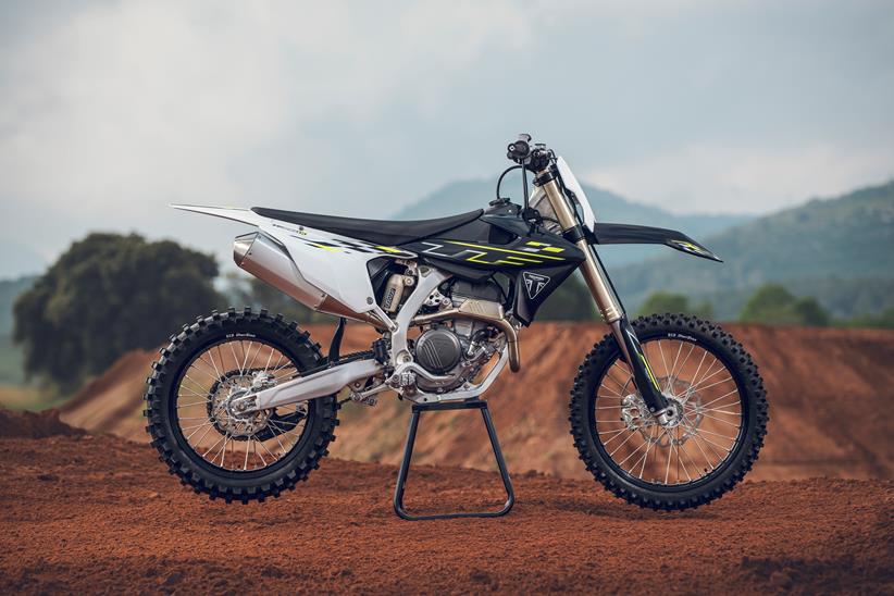 Triumph TF 250-X right side