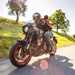 2025 Suzuki GSX-8TT, rolling image of front left quarter