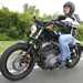 Harley Nightster review action