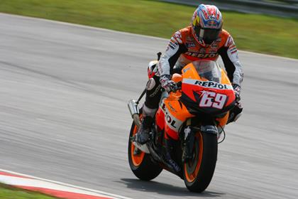 Hayden was left to ponder a frustrating fourth place for the fourth time in the Sepang GP