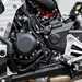 2025 Bimota Tesi H2 tera, static close up image showing the left side of the engine