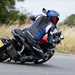 2025 Bimota Tesi H2 Tera, deep into a right turn on a country road
