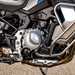 2024-on Voge DS900X detailed shot of the engine and crash bars