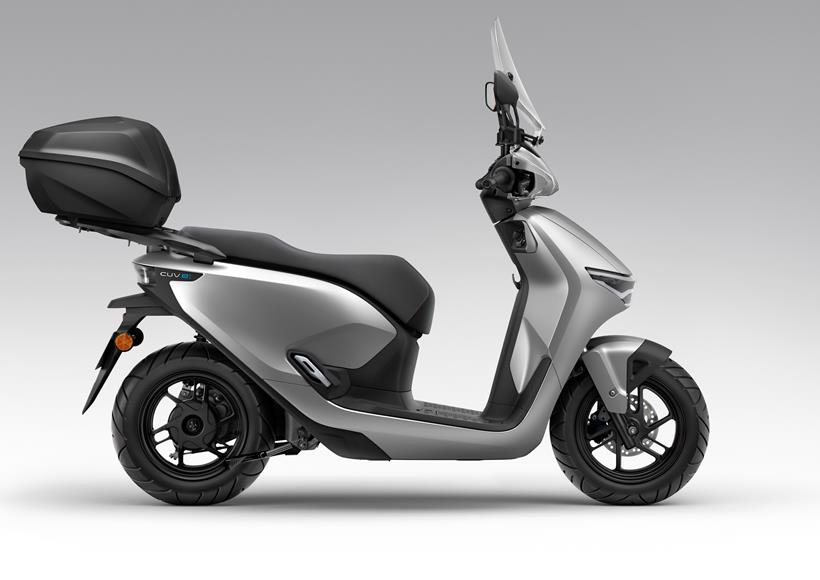 Honda CUV e right-side view