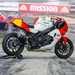 Yamaha XSR900 GP on its paddock stand