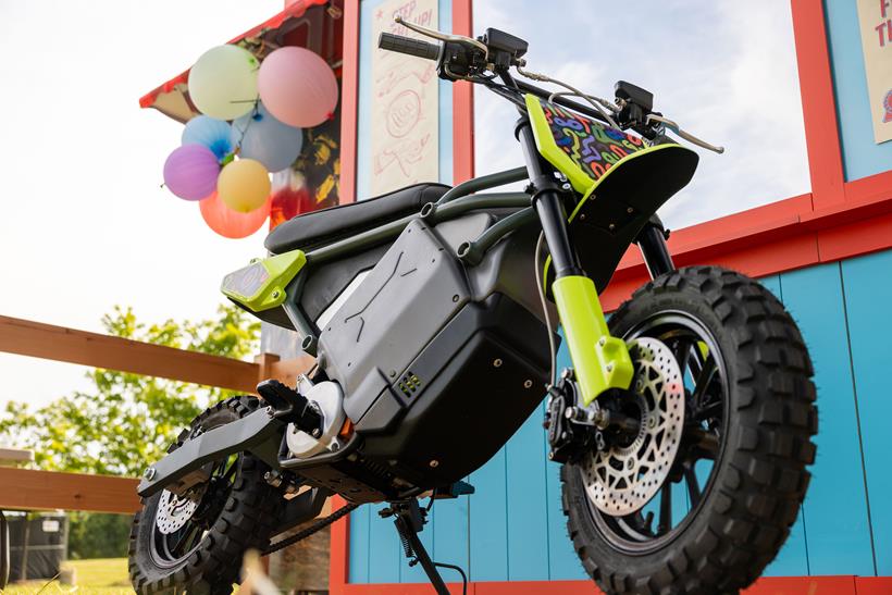 LiveWire concept photographed from a low angle