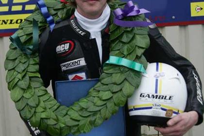 Stanley Gamble has won the 2008 ACU Suzuki GSX-R600 Trophy