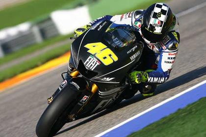 Valentino Rossi is happy with the 2009 Yamaha YZR-M1