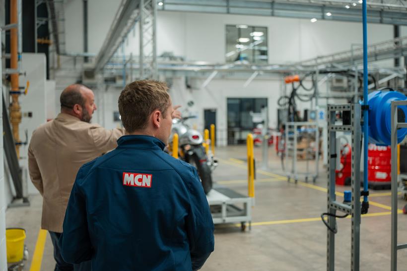 MCN visits the Norton production line