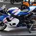 A left-side view of the Rear view of the Suzuki GSX-R1000
