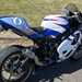 Rear view of the Suzuki GSX-R1000