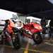 Ex-factory Ducati race bikes on show at Cadwell Park