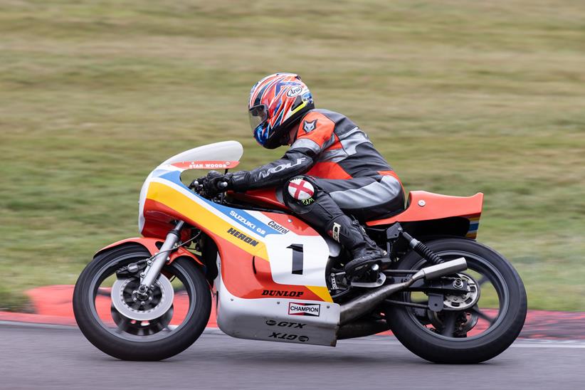 Suzuki RG500 ridden at Cadwell Park