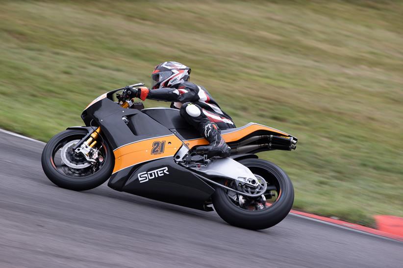 Suter MMX500 ridden at Cadwell Park