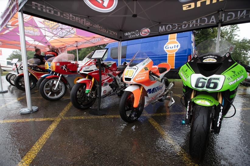 Racing machinery on show at Cadwell Park