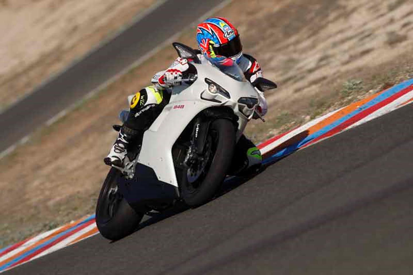 Ducati 848 deals race bike