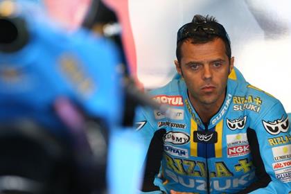 Loris Capirossi will test the new Suzuki GSV-R in a wind tunnell