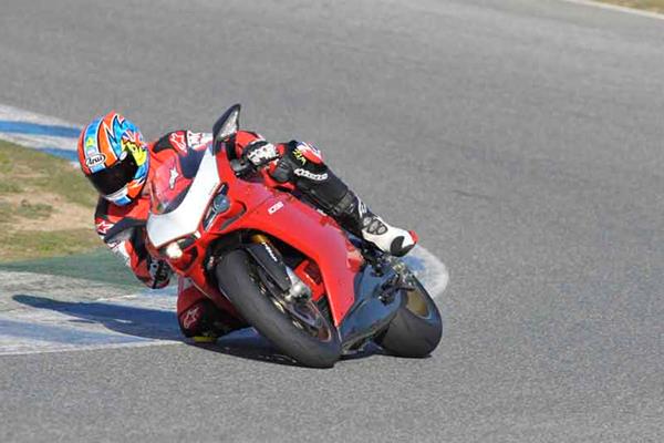 Ducati 1098R review action