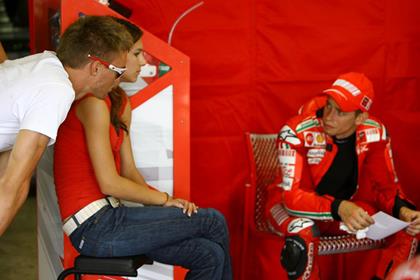 Leon Camier taking tips from Casey Stoner