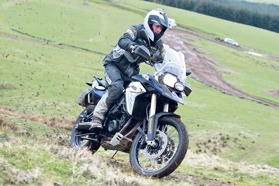 Riding the BMW F 800 GS off road highlights this bike's all-round appeal