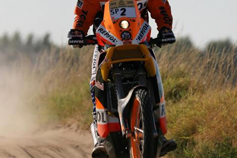 Dakar Day two: Coma slowed by mechanical problem but stays in control 