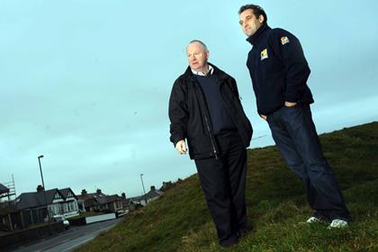 Michael Rutter inspects the North West 200 course