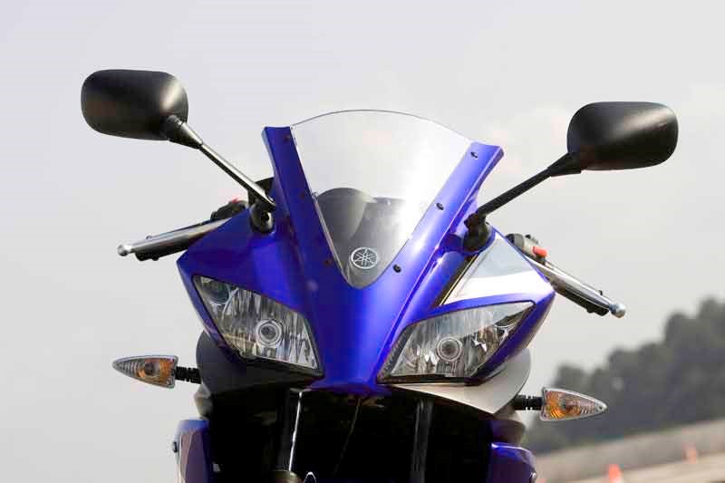 MPW Right Hand Indicator Panel Side Fairing For Yamaha YZF-R125 (2008-2016) - White Unpainted